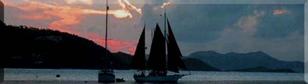 sunset at Francis Bay